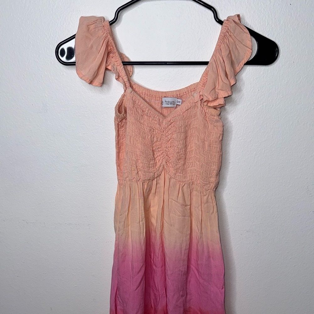 Tiare Hawaii Hollie Mini Dress Smocked Bodice Ruffle Sleeves on/off Shoulder O/S - Picture 3 of 8